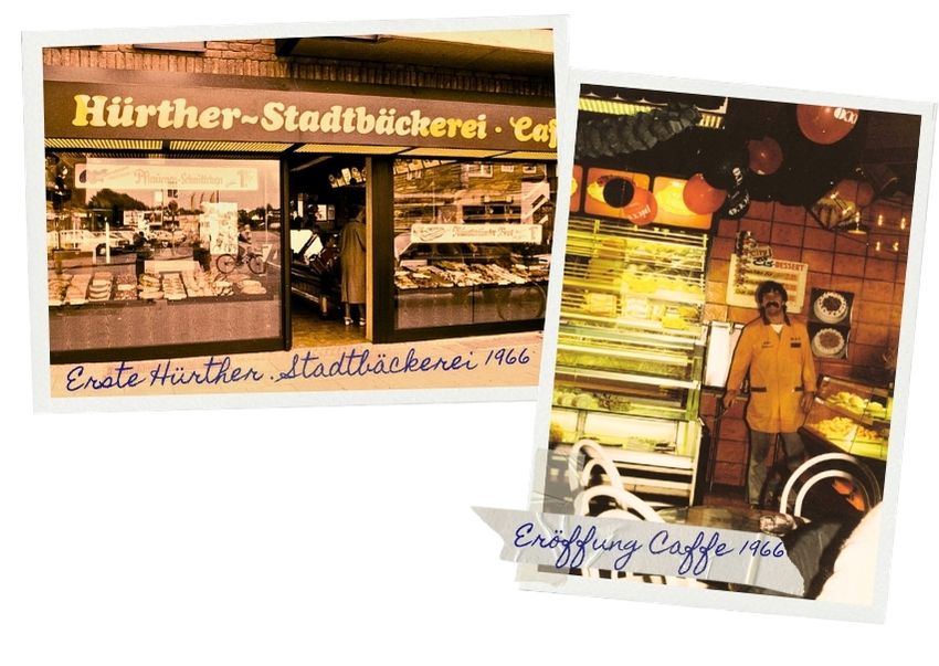 Erste Hürther . Stadtbäckerei 1966